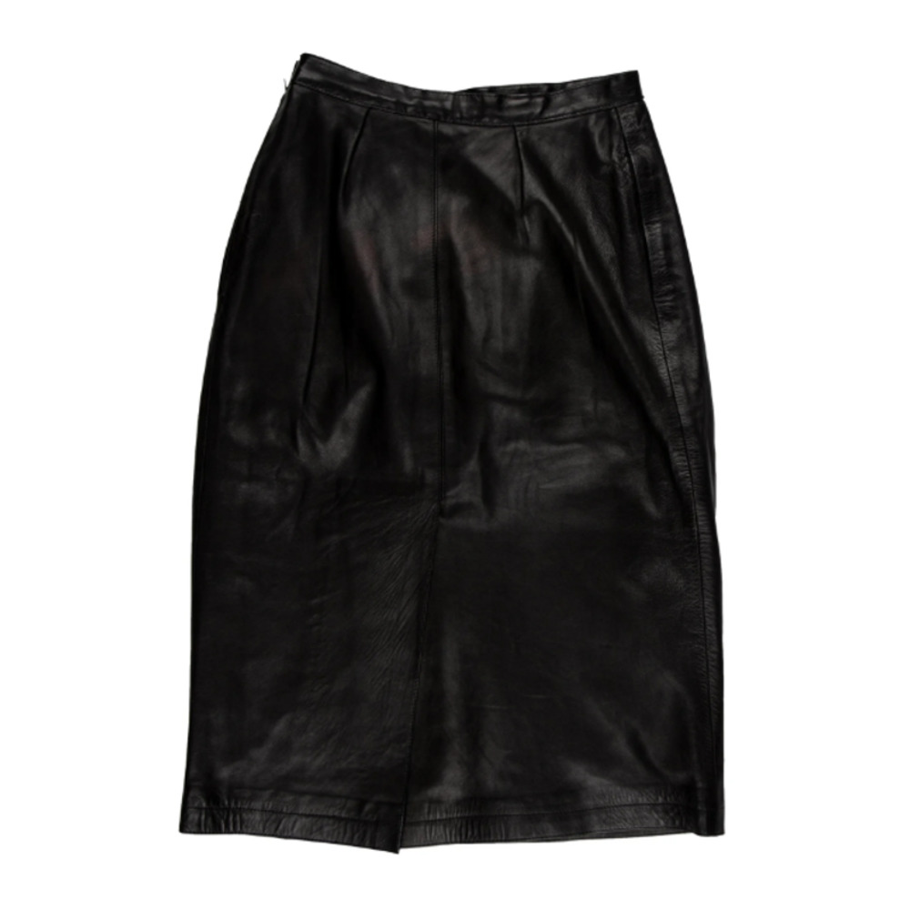YSL Yves Saint Laurent Vintage Rive Gauche Knee Length Pencil Skirt Size Medium